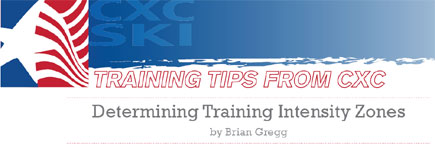 CXC Training Tips: Determining Training Intensity Zones