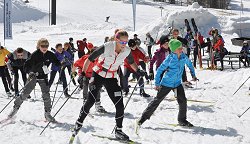 SKIING WITH THE STARS