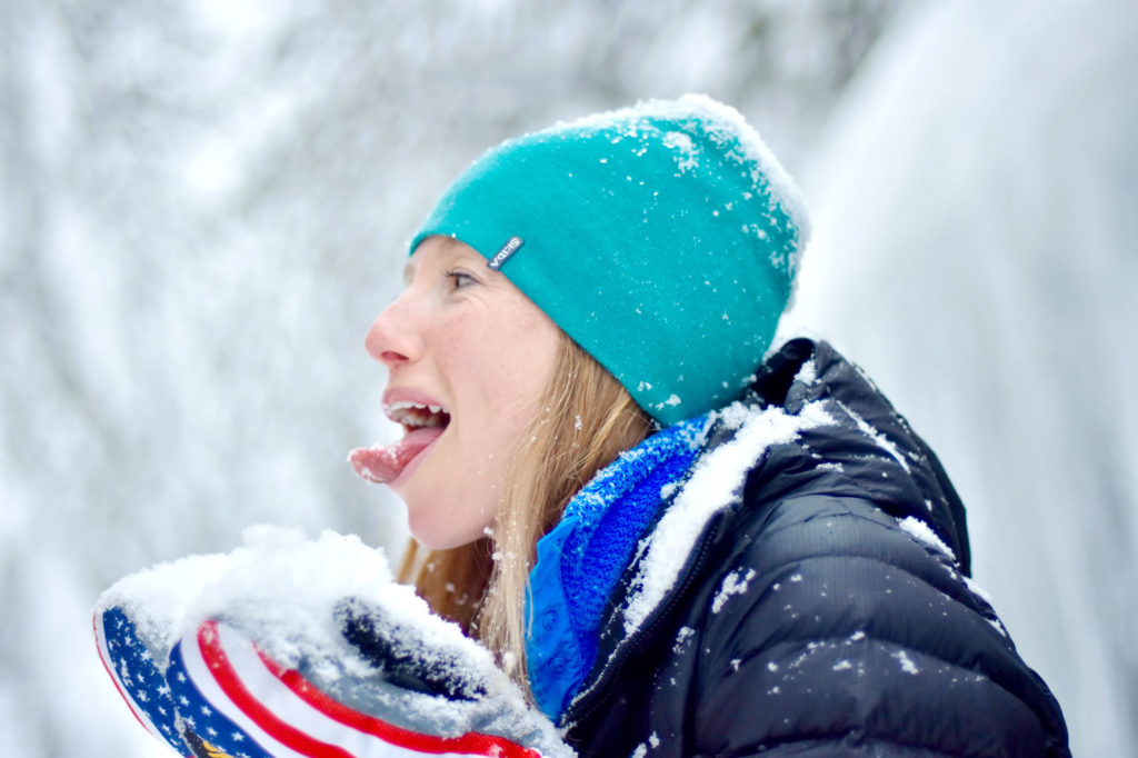 Embracing the schnee. [Photo] Julia Kern