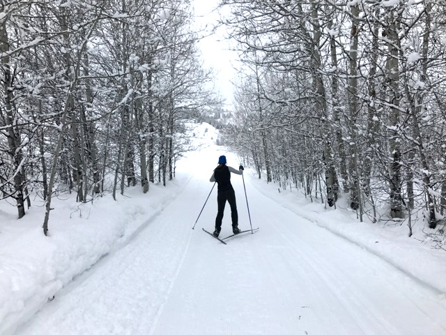 Checking out the trails with my little sister who joined me for the weekend. [Photo] Erika Flower