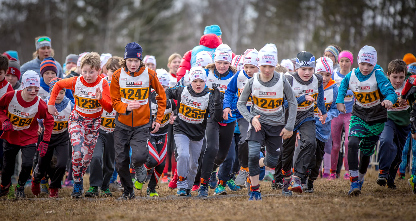 And they’re off!. [Photo] Courtesy of ©American Birkebeiner Ski Foundation