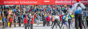 6,000+ skiers turned out for the inaugural Birkie Fest at the new American Birkenbeiner Start line. [Photo] Courtesy of ©American Birkebeiner Ski Foundation