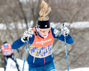 Pony flying, ready to race at WC Finals Quebec. [Photo] Reese Brown