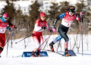 In Fast, Aggressive Team Sprints, German Women and Norwegian Men Win, while Diggins and Brennan Place Fifth; Ogden and Schoonmaker Are Ninth