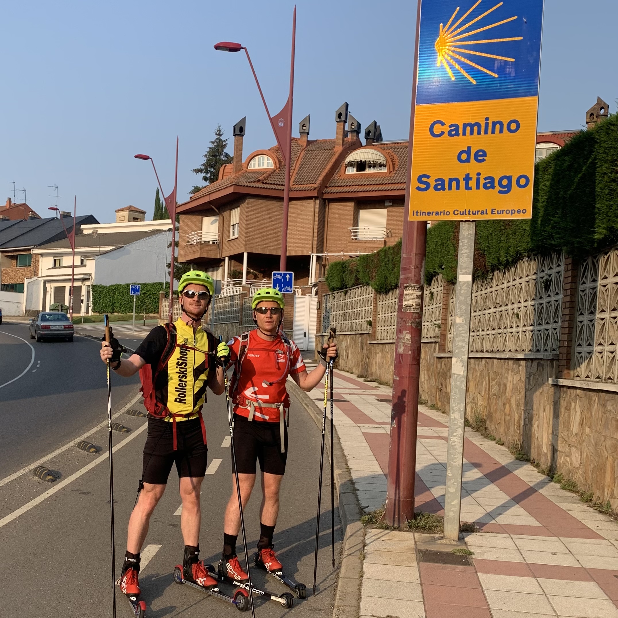 Two Rollerskiers Take on a Crazy Challenge: The Camino de Santiago 