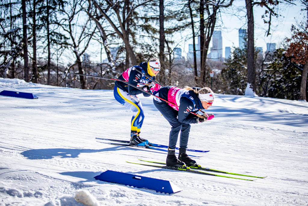 Racers train for the World Cup in Minneapolis